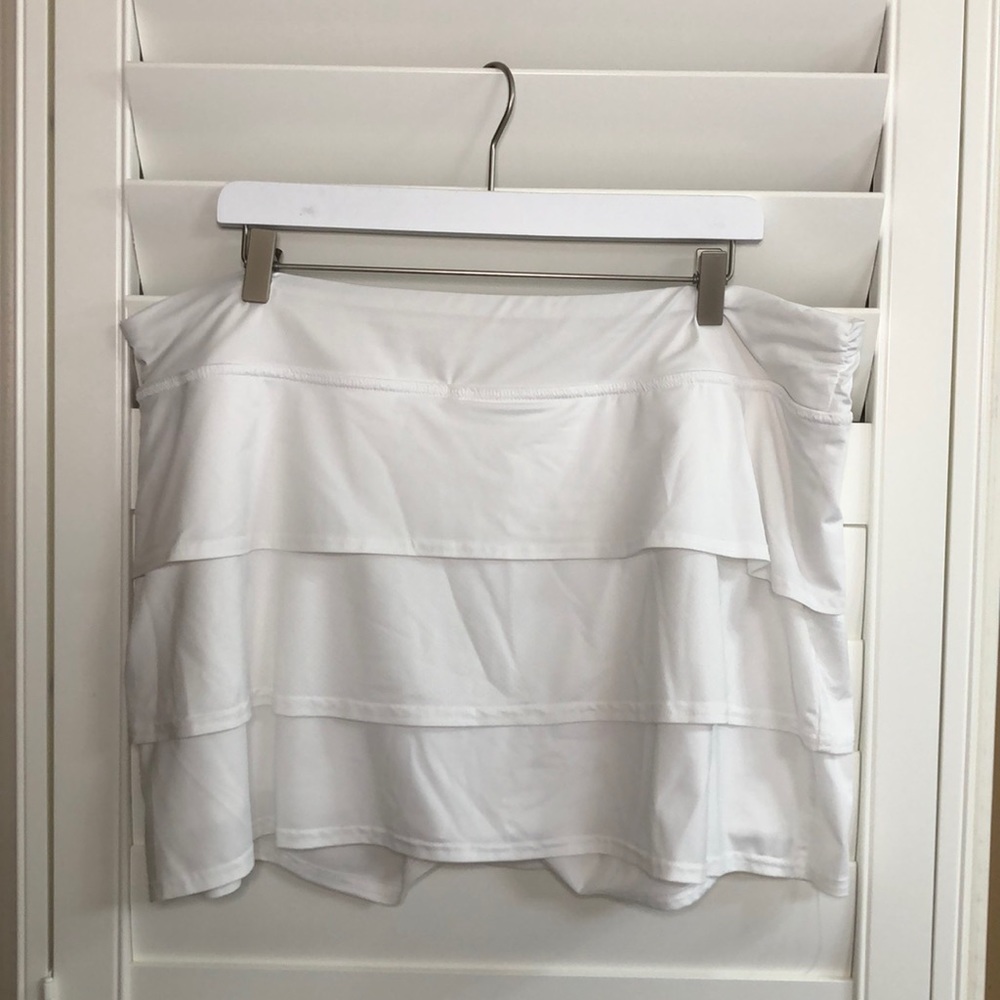 ZELOS athletic ruffle skort